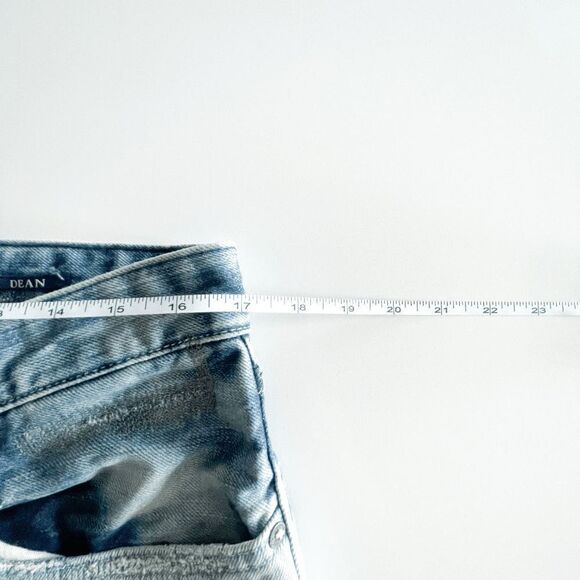 Scotch & Soda Dean Men's Denim Jeans Acid Wash Distressed Straight Leg 32x34 - Picture 7 of 10